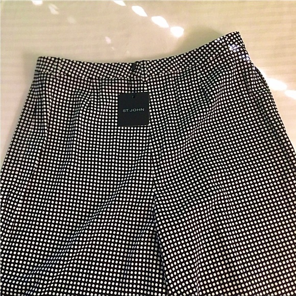 St. John Pants - ST. JOHN SLACKS SILK INSIDE AND OUT